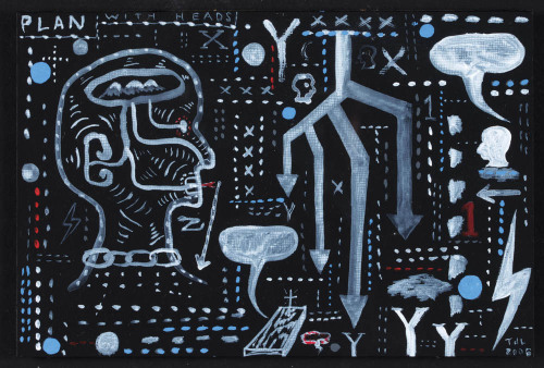 TONY DE LAUTOUR Plan with Heads