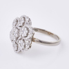18ct White Gold 1.80cts Diamond Cluster Ring - 2