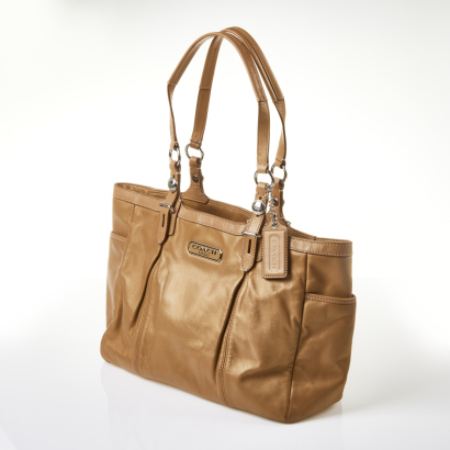Coach Beige Shoulder Bag