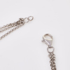 18ct White Gold, 45cm, .18ct Diamond Set Chain - 2