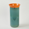 A Large Hoglund Art Glass Cylindrical Vase