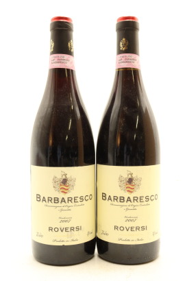 (2) 2007 Roveri Barbaresco DOCG, Piedmont