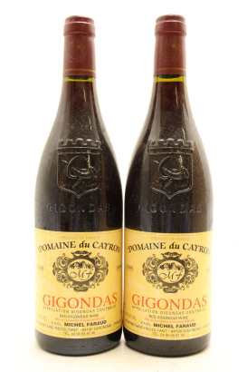 (2) 1995 Domaine du Cayron Gigondas, Rhone