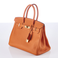 Hermès Orange Togo Birkin 30