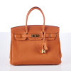 Herm&egrave;s Orange Togo Birkin 30 - 2