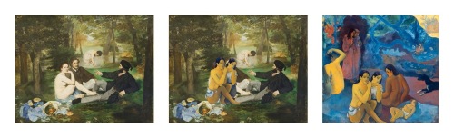 YUKI KIHARA Manet to Gauguin (after Manet and Gauguin)