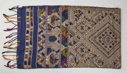 A Loom Woven Silk Textile, Laos