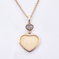 Chopard, Limited Edition James Bond 007 Happy Hearts - Golden Hearts Necklace