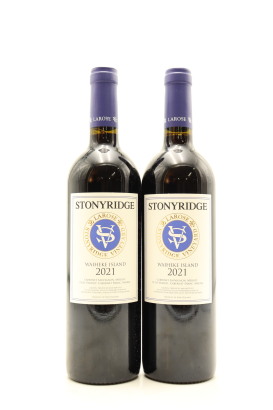 (2) 2021 Stonyridge Vineyard Larose, Waiheke Island