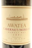 (1) 1991 Te Mata Estate Awatea Cabernets Merlot, Hawke's Bay - 2