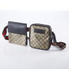 Gucci GG Supreme Double Web Belt Bag