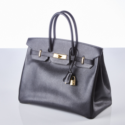 Hermès Ardennes Noir Birkin 35