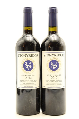 (2) 2012 Stonyridge Vineyard Larose, Waiheke Island