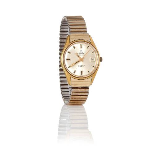 A Swiss Gold Plated Unicorn Automatic Wristwatch, C.1960