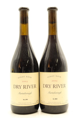 (2) 2003 Dry River Pinot Noir, Martinborough [BC95]