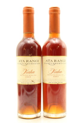 (2) 2003 Ata Rangi Kahu Botrytis Riesling, Martinborough, 375ml