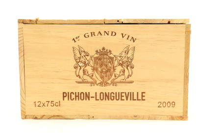 (6) 2009 Chateau Pichon-Longueville au Baron de Pichon-Longueville, Pauillac [JR18] [RP96] (OWC)