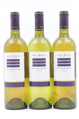 (3) 2002 Nga Waka Sauvignon Blanc, Martinborough