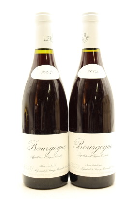 (2) 2003 Domaine Leroy Bourgogne Rouge, Burgundy [JR16]