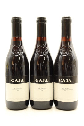 (3) 2001 Gaja Barbaresco DOCG, Piedmont, 375ml [JR17] [WS93]
