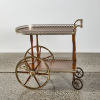 A Hollywood Regency Serving Cart C1970s
