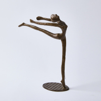 A Modernist Bronzed Figure