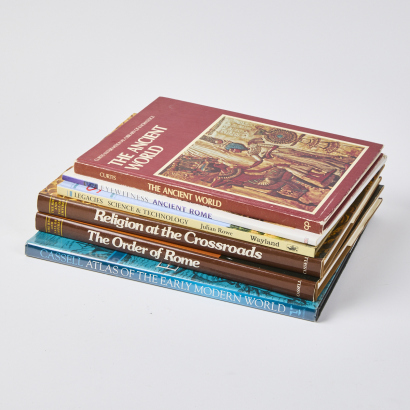 A Collection Of Six Ancient World Books