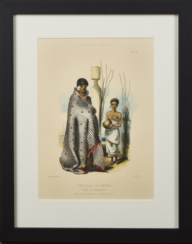 GEORGE FRENCH ANGAS Plate 54 Toea Daughter Of Te Awaitaia From The New Zealanders Illustrated 1847