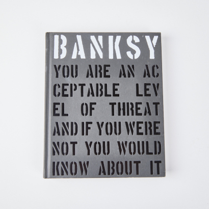 Banksy Book You Are An Exceptional Level Of Threat