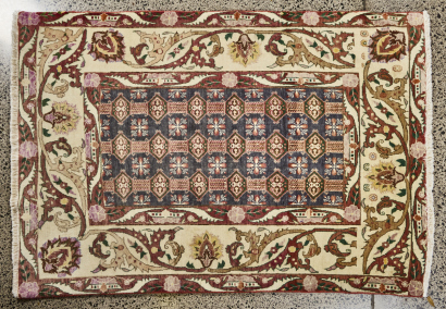 A Hand Knotted Rug