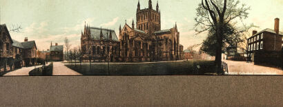 ARTIST UNKNOWN Hereford Cathedral from North East