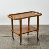 A Mid-Century Drinks Trolley In Mahogany Veneer - 2