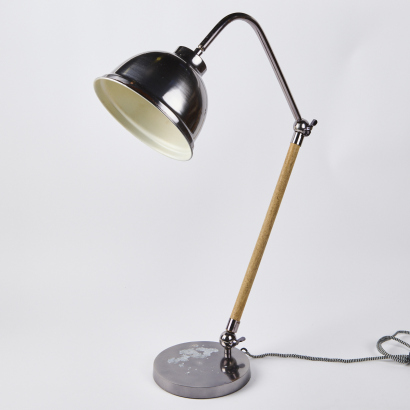 An Industrial Style Bedside Lamp