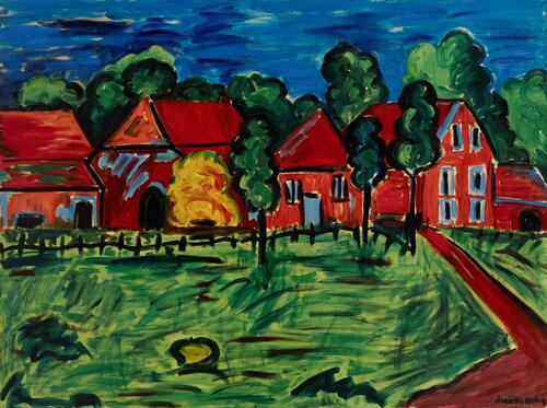 DANIELLA HULME Red Houses