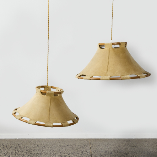 A Pair of 'Anna' Ceiling Lights in the Style of Anna Ehrner for Atelje Lyktan