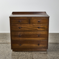 An Oak Five Drawer