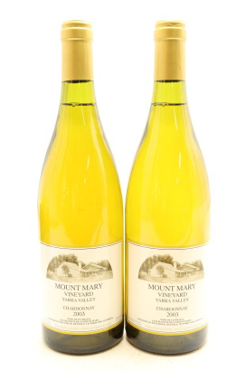 (2) 2003 Mount Mary Chardonnay, Yarra Valley [JO96]