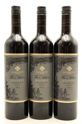 (3) 2021 Allegiance Wines The Artisan Shiraz, McLaren Vale