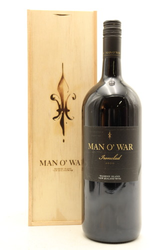 (1) 2010 Man O' War Ironclad, Waiheke Island, 1500ml [JR17.5] [BC95]