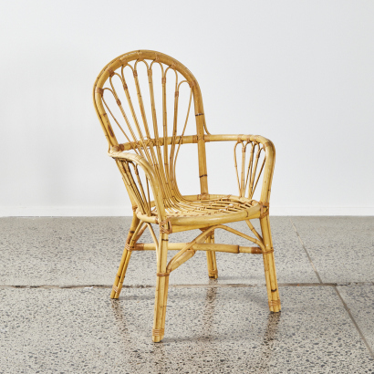 A Single Cane Chair