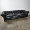 A Generously Large Leather Chesterfield Sofa - 2