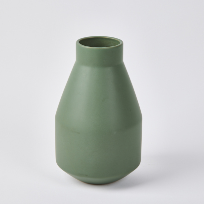 A Forest Green Nordic Style Ceramic Vase