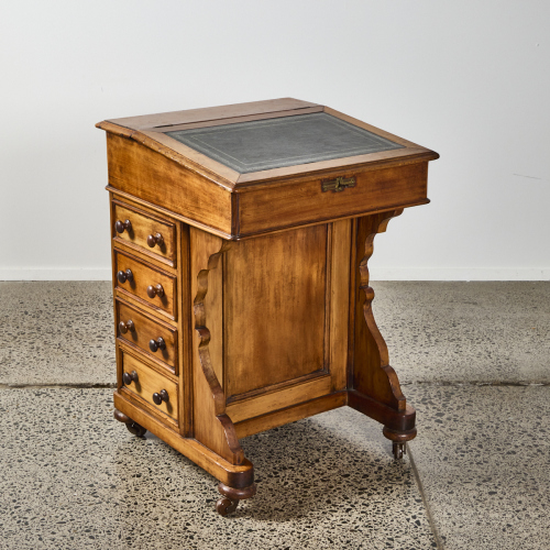 A Victorian Davenport Secretaire