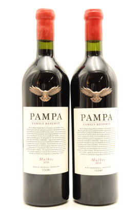(2) 2018 Pampa Malbec Family Reserve, Mendoza