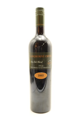 (1) 2003 Langhorne Creek Area Red Blend, Langhorne Creek