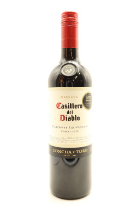 (1) 2019 Casillero del Diablo Reserva Cabernet Sauvignon, Central Valley