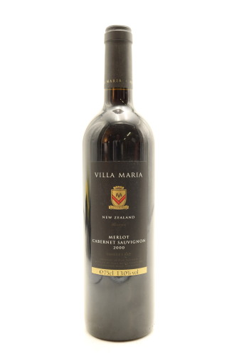 (1) 2000 Villa Maria Reserve Cabernet Sauvignon - Merlot, Gimblett Gravels