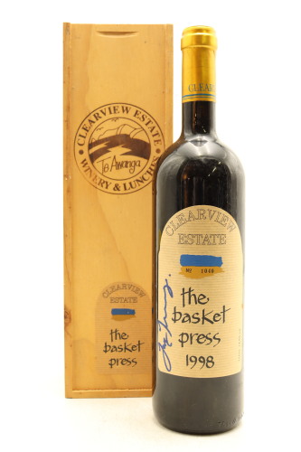 (1) 1998 Clearview Estate Basket Press, Hawke's Bay