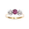 18ct Ruby and Diamond Ring