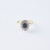 18ct Sapphire and Diamond Ring